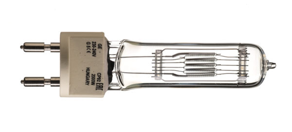 Tungsten 2000 W, 230 V G22