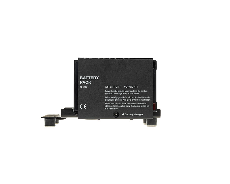 Rechargeable plug-in battery lead