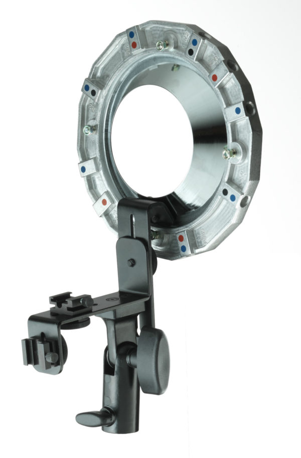 Speedring for camera flash units, Canon / Nikon etc.
